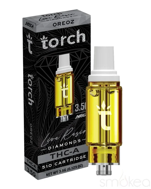 Torch 3.5g THCA Live Resin Diamonds Cartridge – OZs