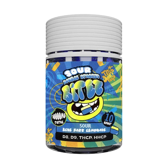 Trip Drip Sour Double Stacked Bites – 10,000mg (10ct)