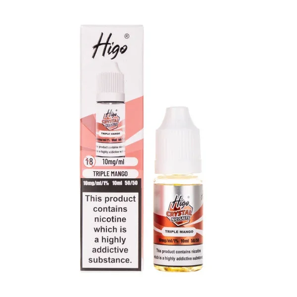 Triple Mango Crystal Nic Salt E-liquid by Higo