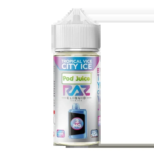 Tropical Vice City Ice RAZ X POD JUICE 100ml