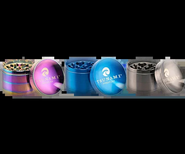 Tsunami Dry Herb Grinder – 50mm