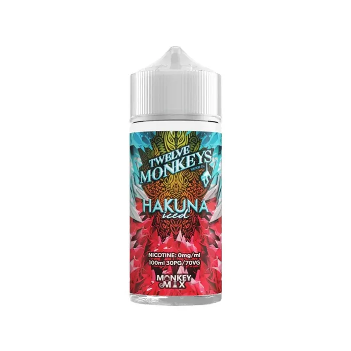 Twelve Monkeys Hakuna Iced 100ml E-liquid
