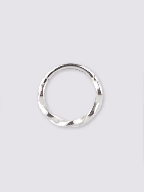 Twist Hinged Ring 16G