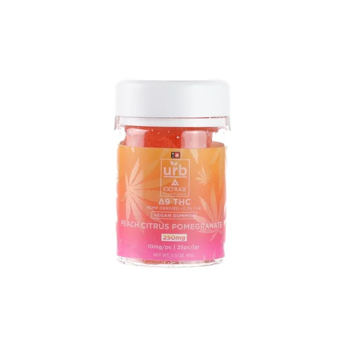 Urb Delta 9 Gummies – 250mg