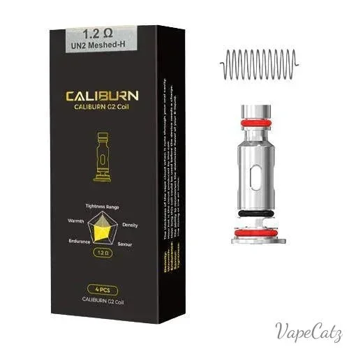 Uwell Caliburn G2 Empty Pod Cartridge 2ml (2pcs/pack) and coils (4 pack)