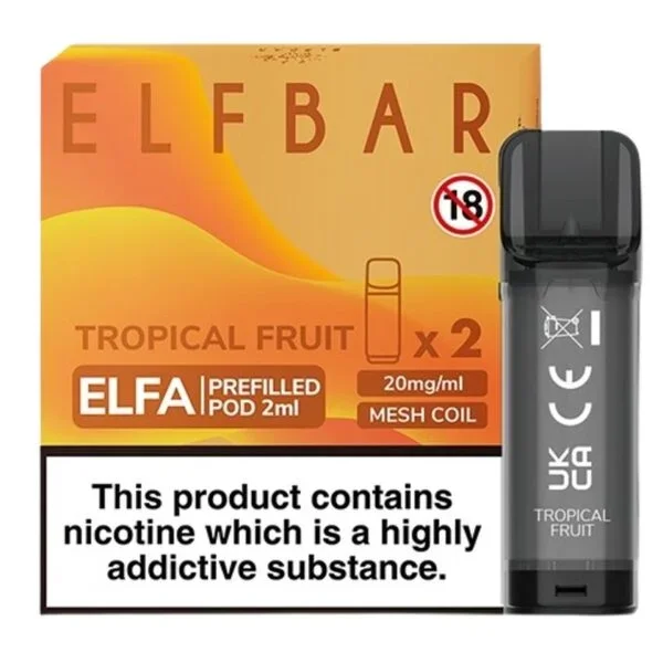 Vainas precargadas ELFA – Fruta Tropical