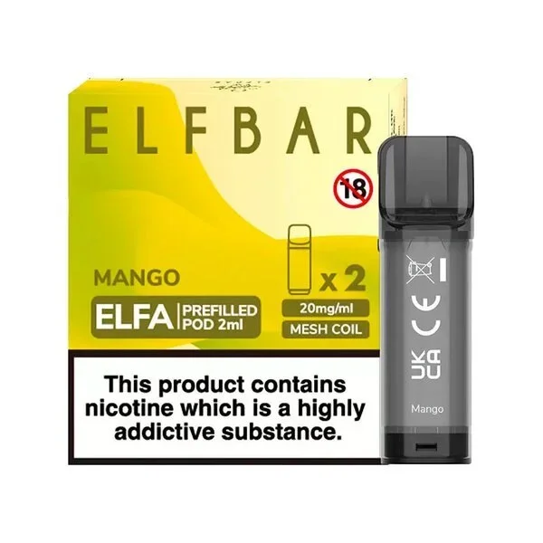 Vainas precargadas ELFA – Mango