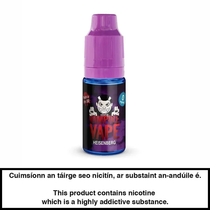 Vampire Vape: Heisenberg 10ml E-Liquid