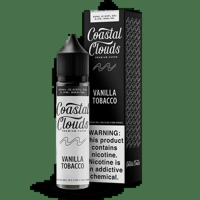 Vanilla Tobacco – Coastal Clouds – 60mL