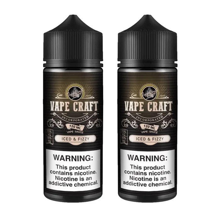 Vape Craft Iced & Fizzy 2 Bottle Bundle