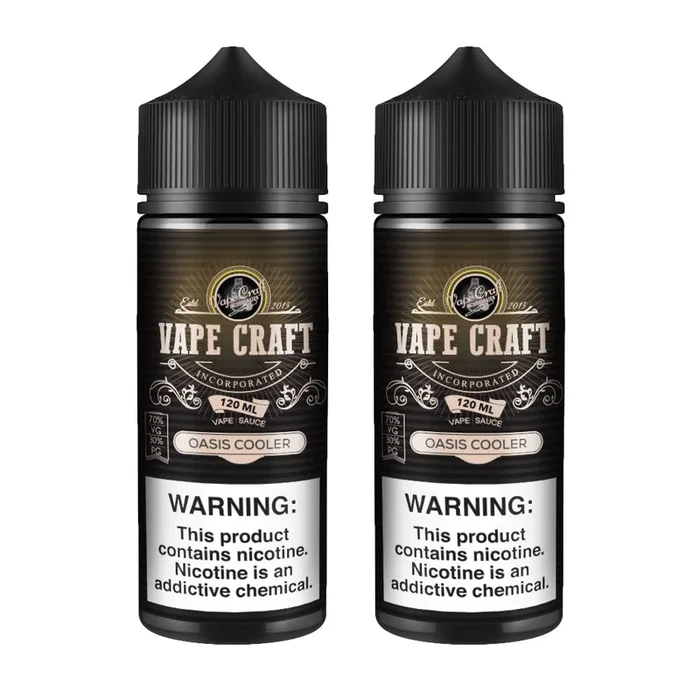 Vape Craft Oasis Cooler 2 Bottle Bundle