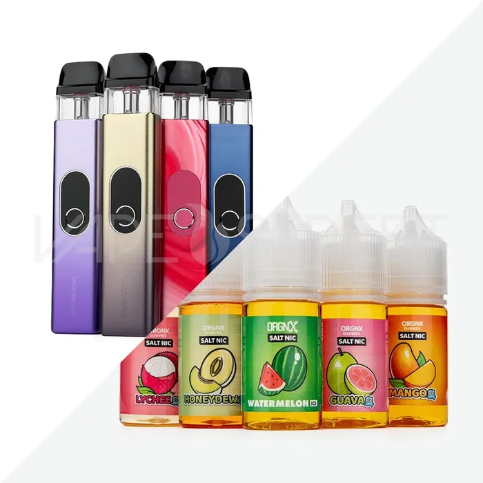 Vaporesso XROS 4 and ORGNX Salt Nic Bundle