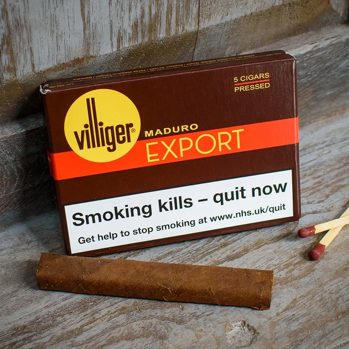 Villiger Export Pressed Maduro Cigars – 5 Pack