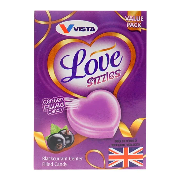 VISTA LOVE CANDY BLACKCURRANT 150 GM