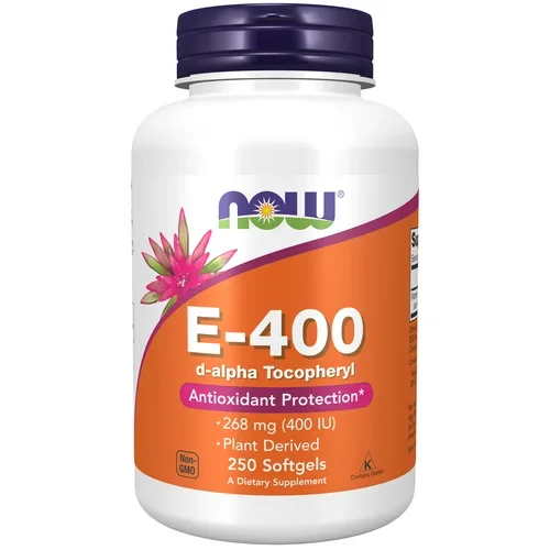 Vitamin E-400 D-Alpha Tocopheryl 250 Softgels