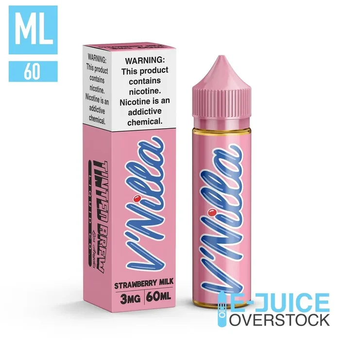 VNILLA E-LIQUID STRAWBERRY MILK – 60ML
