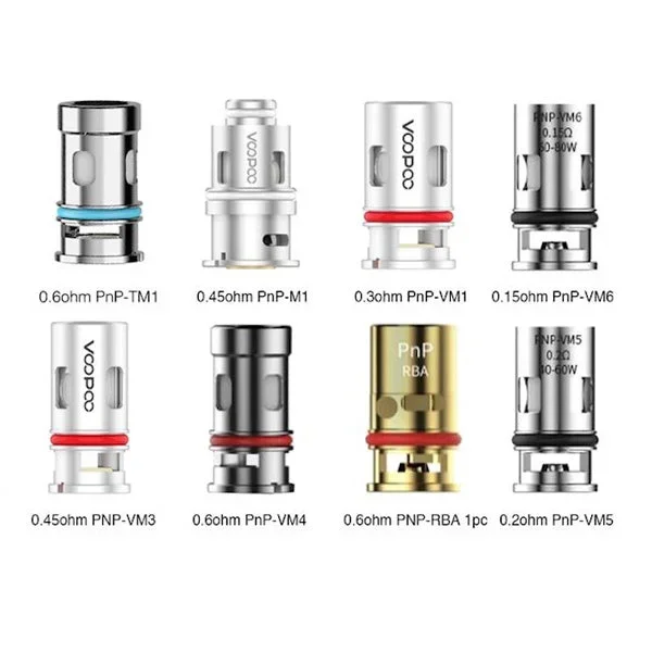 VooPoo PnP Replacement Coils (Pack of 5)