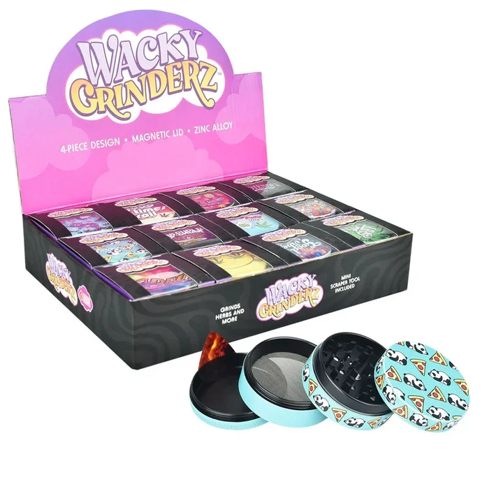 Wacky Grinderz – 4pc/2.2″/ 12pcs