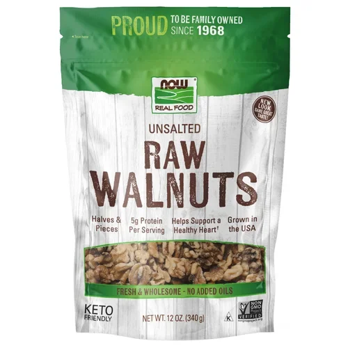 Walnuts Raw & Unsalted 12 oz