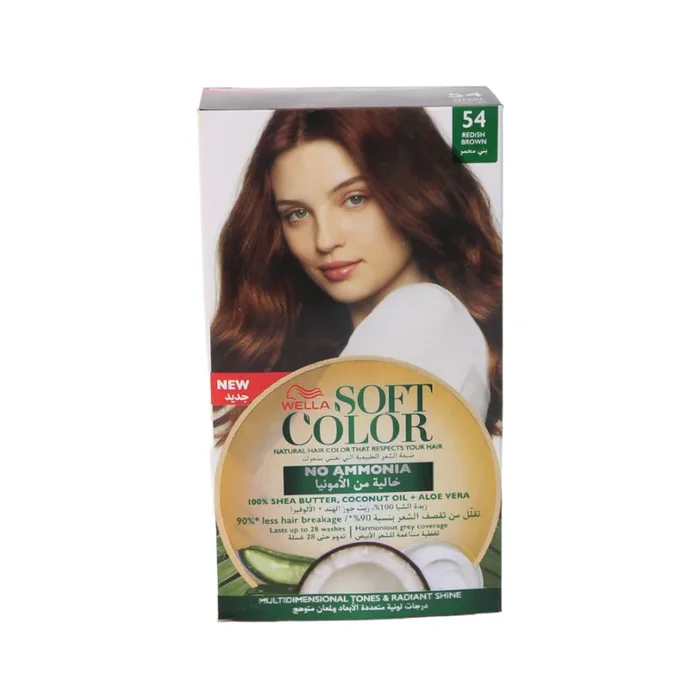 WELLA SOFT KIT 54 REDISH BROWN 125 ML