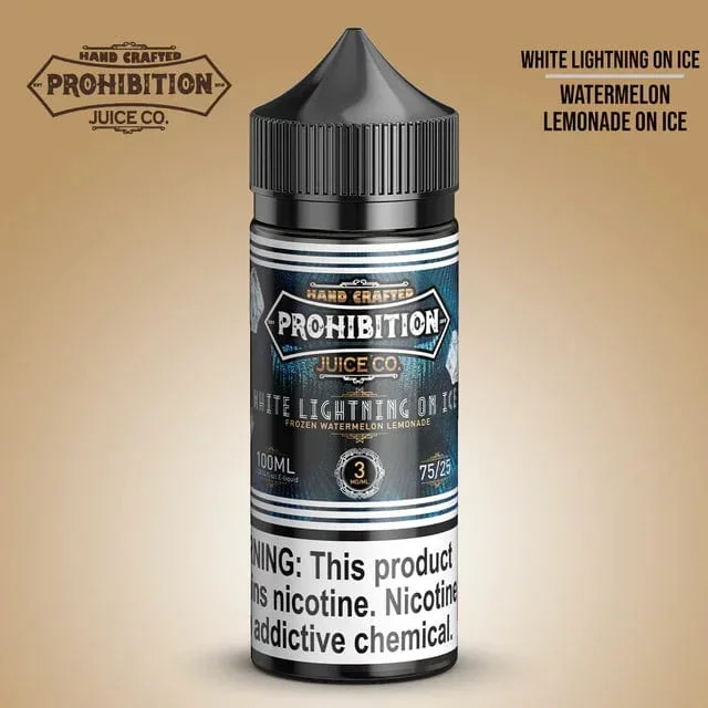 White Lightning On ICE – Prohibition Juice Co. – 100mL