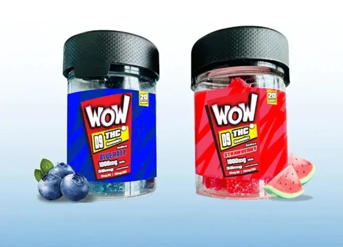 WOW! BRAND DELTA 9 THC GUMMIES | 1000MG | 20 PIECES