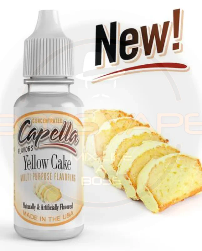 Yellow Cake Flavor CAP