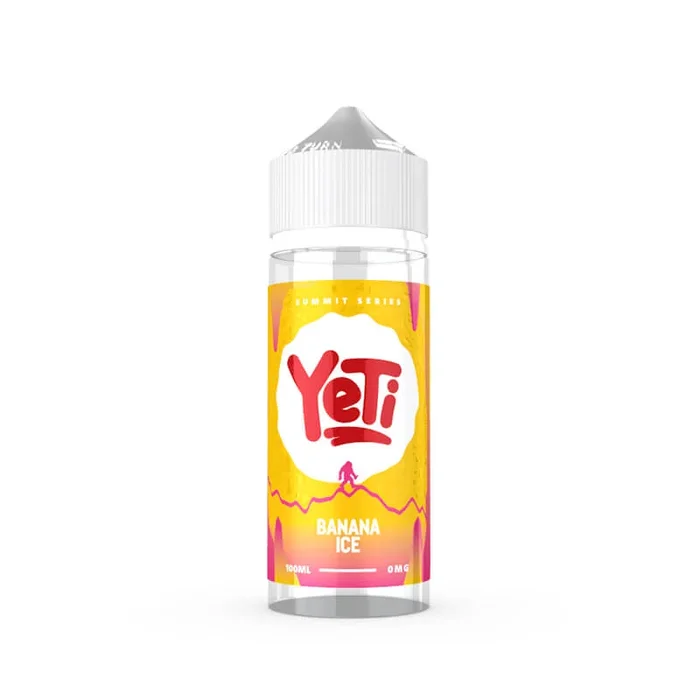 Yeti Summit Series Banana Ice 100ml Shortfill E-Liquid