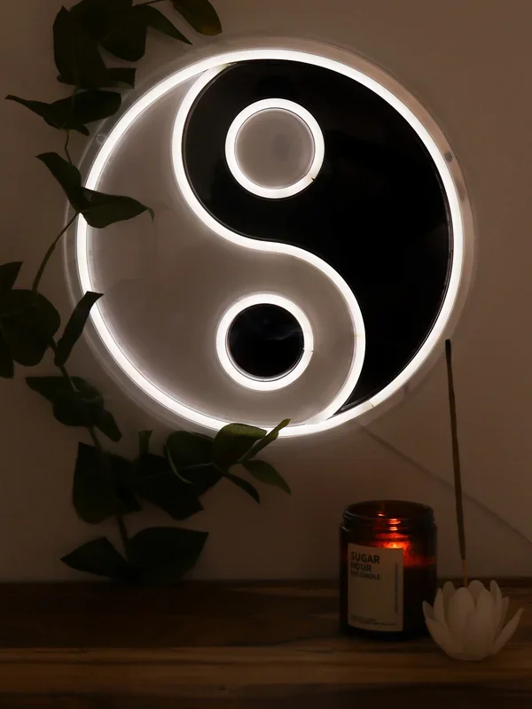 Yin Yang Neon Light