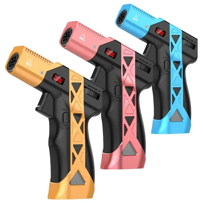 Yocan Red Delta Single Jet Torch Lighter | 6.2″