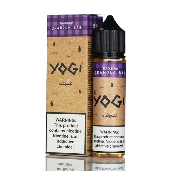 Yogi E-Liquid – Blackberry Granola Bar – 60ml