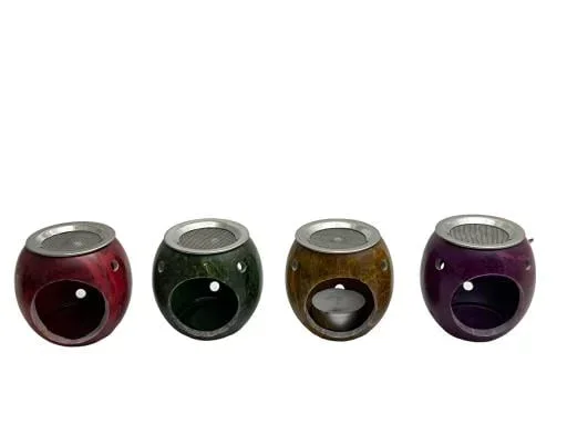 ZenN – Tealight & Charcoal Spherical Diffuser