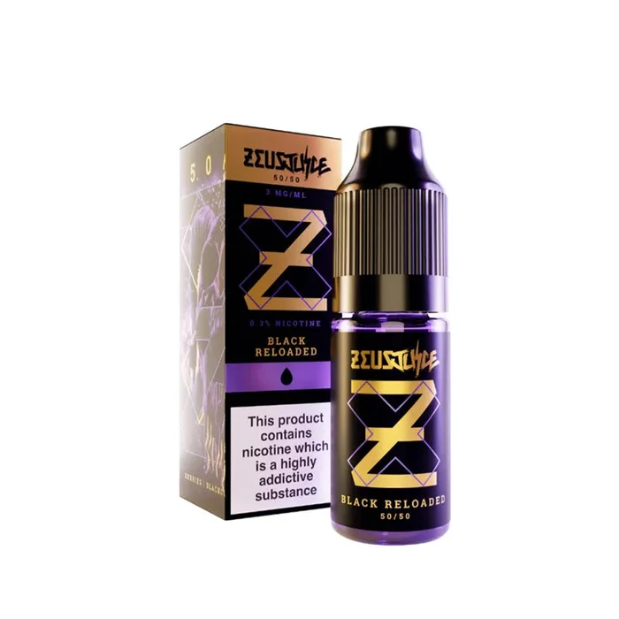 Zeus Juice Black Reloaded 50/50 E-Liquid 10ml