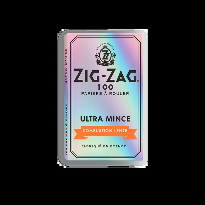 Zig-Zag | Silver Ultra Thin 100 Papers