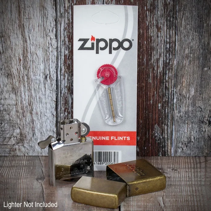 Zippo Lighter Maintenance – Replacement Flints 6 Pack